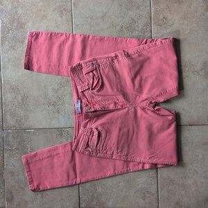 Coral Color Coco Y Club Skinny Jeans